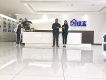 熱烈祝賀王總簽約創(chuàng)綠家浙江省寧波市區(qū)級代理！
