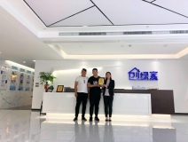 熱烈祝賀于總、沙總簽約創(chuàng)綠家阜陽市區(qū)級(jí)代理！